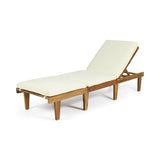 ARIANA KD WOOD CHAISE LOUNGE W/ CUSHION 57523.00
