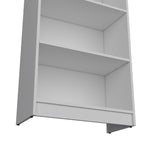 ZUN Sutton 4 Shelves Bookcase with Modern Storage Shelves B128P176165