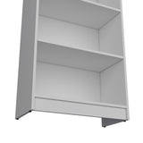 Sutton 4 Shelves Bookcase with Modern Storage Shelves B128P176165