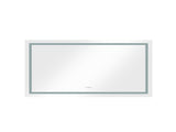 60 x 36 Inch LED Bathroom Mirror with Front and Backlight, Wall Mounted Vanity Mirror, Anti-Fog, W2287P280115