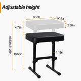 Electric Keyboard Piano Padded Cushion Leather Bench for Musicians Use at 51532849