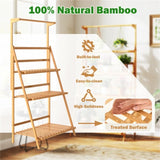 2-in-1 Plant Stand 3 Tier Bamboo Hanging Plant Stand 39669885