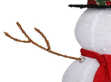 60*60*120cm 30.00V 3.60W Snowman Snow Fleece Garden Snowman Decoration White 04827408