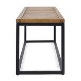 JECO INDUSTRIAL WOOD AND METAL BENCH 62622.00WTCBLK