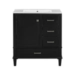 ZUN 30" Bathroom Vanity , Modern Bathroom Cabinet with Sink Combo Set, Bathroom Storage Cabinet with a N729P170557B