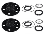 Pair Locking Hub Replacement for 90-94 Ranger 90-97 Explorer Mazda pickup 27 Spline 3.0L 29071 09552305