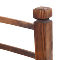 Arch Bridge Small Wooden Bridge Courtyard Outdoor Anticorrosive Wood Landscape Bridge Carbonization 35436544