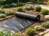 3' x 300' Heavy Duty Weed Barrier Landscape Fabric, Woven PP Geotextile Ground Cover for Driveways 42465416