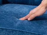 Accent Chair With Comfy Chenille Club Fabric,Comfy Upholstered Living Room Arm Chair,Springs W3042P262910