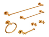 Bathroom Hardware Set, Thicken Space Aluminum 6 PCS Towel bar Set- Brushed Gold 24 Inches Wall 85205512