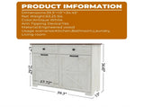 Farmhouse Double Tilt Out Trash Cabinet for 20 Gallon Trash Cans, Free Standing Recycling Cabinet W2557P237960