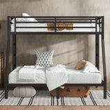 Metal Twin over Full Bunk Bed for Teens and Adults,Space-Saving/Noise Reduced/No Box Spring Needed, W1580P309633