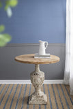 30x31" Antique Round Wood Table W2078125613