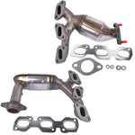 ZUN Exhaust Catalytic Converter Manifold for Ford Escape 3.0L 2001-2007 673-830 674-830 16412 16410 70611957