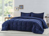 3 Piece Pre Washed Down Alternative Comforter Set with 2 Shams 44532942