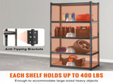 Storage Shelving Unit Garage Storage Rack 5-Tier Adjustable 2000 lbs Load 80409668