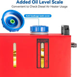 All in One 8KW 12V-24V Portable Diesel Air Heater with Muffler, Remote Control, LCD Monitor, Fast 65595654