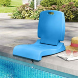 Outdoor swimming pool chairs with folding function-Blue 43681794