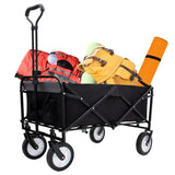 Collapsible Foldable Wagon with strapping system Beach Wagon Utility Utility Wagon Grocery W2932P210082
