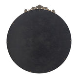 ZUN 36" x 39" Round Gold Mirror, Wall Mounted Mirror with Metal Frame for Bathroom Living Room W2078124102