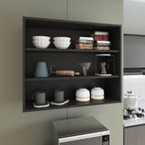 Wally 36" Wide x 30"H 3-Tier Open Wall Cabinet, Wall Shelf, Storage Cabinet, Cube Shelf Bedroom, B200P253727