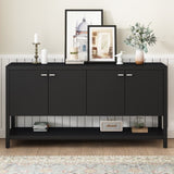 U-Style Functional Entryway Console Table with Ample Storage,Suitable for Study,Entrance and Living N711P205932B