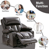 Power Electric massage lift lounge chair, suitable for the elderly, with heating and vibration W1807P299429