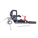 Steering Control Tiller Handle Assembly with Safety Rope Fit for Yamaha 2 Stroke 40HP Outboard E40X 37956262