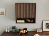 Wall-Mounted Storage Cabinet with Doors and Shelf. W331P532639