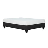 Modern Dark Grey Upholstered Platform Bed Frame, Full B011P199725