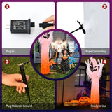 12 Feet Halloween Inflatable Decoration with Built 72414338