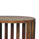 Artisan Furniture Solid Wood Ariella Single Shelf Nightstand B182P279315