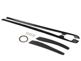 Black Side Body Extension fit for Chevrolet Corvette Wide Body 2005-13 ABS 2 Piece 52268964