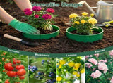Adjustable Interlocking Grow Rings, PP Plastic Guard with SnapTogether Panels, Garden 10723368