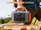 Portable Power Station, 296Wh 300W Lithium Battery, 300W AC/PD100W Output, Solar Generator for 73993667