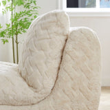 Liyasi Full Compression sofa chair with swivel add Ottoman W820P312316