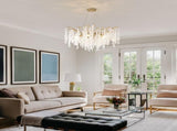 10-Light Chandelier Grape Crystal Ceiling Lamp, 10-Lights Modern Farmhouse Ceiling Ceiling Hanging W5008P466528