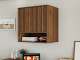 Wall-Mounted Storage Cabinet with Doors and Shelf. W331P532639
