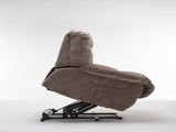 Power Lift Recliner Chair for Elderly- Heavy Duty and Safety Motion Reclining Mechanism-Fabric Sofa W547P293040