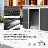 Outdoor Garden Storage Shed Tool House 87266435