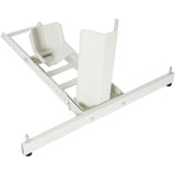 1800 Lb. Capacity Motorcycle Stand/Wheel Chock,adjustable heavy duty with 4 sets tie down W46542402