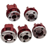 Ratchet Pipe Threader Kit Die Bar Head Handle Tool Set 1/4'' 3/4'' w/ 6 Dies 70667454