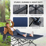 ZUN Folding Camping Chairs / Camping Cot （Prohibited by WalMart） 19142359