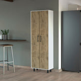 Oklahoma Tall Pantry Cabinet, Cupboard Storage Organizer with 5-Shelf B128P148775