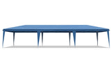 10x30ft Outdoor Pop Up Canopy, Portable Instant Canopy Tent with 8 Sidewalls for Outdoor Events 24083847