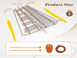 29 Key Marching Glockenspiel Silver Aluminum C5-A7 Tune, Adjustable Length with Mallets & Belt 05432339