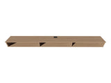 Ash Wood TV Stand with Open Storage B062P290282