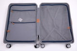 24" Luggage Lightweight Suitcase TSA Lock USB port Luggage Wheel lock Artificial leather Top handle W284P178336