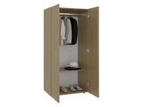 Soham Closet System Slim, Bedroom, Macadamia B092P360641
