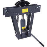 12 Ton Pipe Bender Manual Hydraulic, Piping Bending Exhaust Tube Fabric with 6 Dies, Adjustable W465P192111